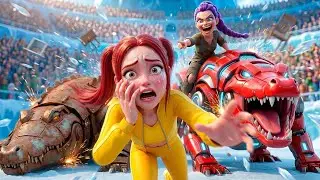 KPOP Demon Hunters vs. MAGIC CROCODILES! (Insane Race) 🔥