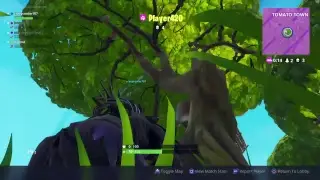 Fortnite-New skins, destroyed locations, playing for W's.