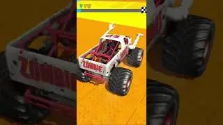 Zombie Monster Truck Stunts Racing ios Android Gameplay Ep02 #shorts