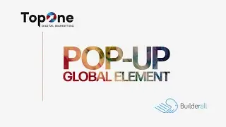 Popup Element in Cheetah Builder | Builderall Tutorial For Digital Marketing