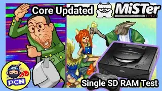 Core Update 20240110 | Single RAM Test | Sega Saturn | MiSTer FPGA (Part 1 of 2)