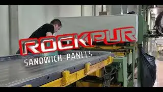 Production of Rockpur sandwich panels