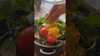 Mix vegetables saag 😋 #trending #food #recipe #youtubeshorts #easyrecipe #youtube