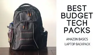 Обзор рюкзака для ноутбука Amazon Basics &mdash; бюджетный рюкзак для учебы или работы