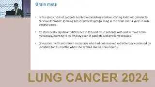 Lorlatinib in 2nd Line+ for ALK+ Lung Cancer: Real-World Data from Resource-Constrained Settings