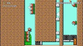Safefall Run by Preston811 🍄Super Mario Maker 2 ✹Switch✹ No Commentary #dcj