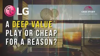 Is LG Display a deep value play or cheap for a reason?