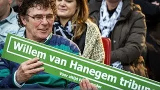 Willem van Hanegem Tribune met Feyenoord Academy