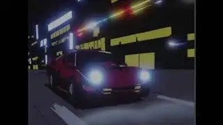 Dangerous walk in night city (anime VHS amv)