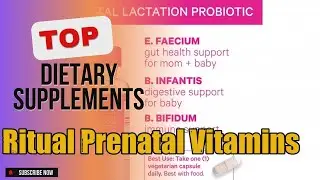 Top 10 Dietary Supplements about Ritual Prenatal Vitamins Best-loved of NOW