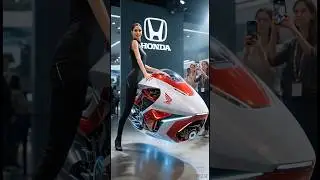 Honda Future Vision: Technology & Design Concept 🤯✨ #Honda #FutureTech #Inova&ccedil;&atilde;o #Hoverbike