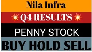 Nila Infra Ltd Share Latest news💥Q4 Results💥Penny Stocks📉Buy Hold Sell📈