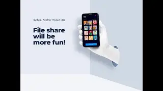 File Sharing App Concept-Made With Adobe XD