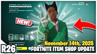 *NEW* TYLER THE CREATOR ICON SKIN! - Fortnite Item Shop (November 14th, 2025)