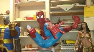 SpiderMan Custom Statue Not SideShow Or Bowen