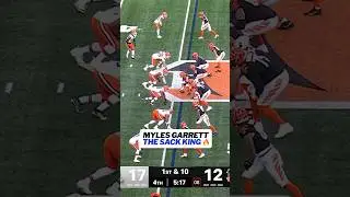 Myles Garrett, THE SACK KING 🔥 #nfl #browns #mylesgarrett