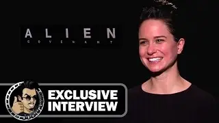 Katherine Waterston Exclusive ALIEN COVENANT Interview (2017) Ridley Scott Sci-Fi Horror