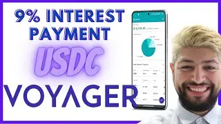 Biggest USDC Interest Payment!! (Through Voyager)