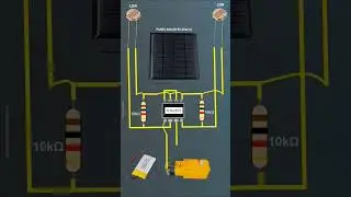 PANEL SOLAR SEGUIDOR DE LUZ SIN ARDUINO #arduino #555