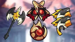 Brawlhalla viewership weapons with esports v2 colors!