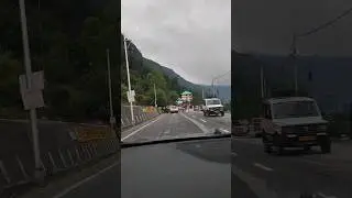 Amazing road view of Manali Highway #viral #youtubeshorts #manali