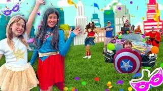 TOIA E MARIA CLARA FAZEM UMA FESTA DE CARNAVAL PARAS SUAS AMIGAS ft @FamíliaMariaClaraeJP