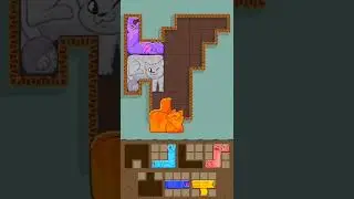 Puzzle Cats - Gameplay Walkthrough (iOS & Android) #shorts #games #funny