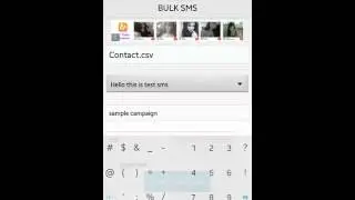 How to send SMS through SMS Caster Free