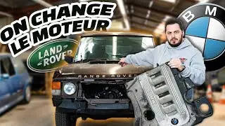 Le moteur de BMW X5 est dans le RANGE ROVER classic : SWAP M57 EPISODE 2 - Benzin