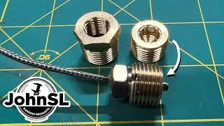 Machining an Oil Temperature Adapter