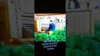 Jay imitates his idol and will audition soon for Grammy Artist Organist Dr. Paul Jacobs.God bless!