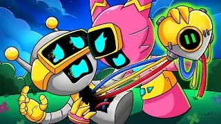 NEW! Incredibox Sprunki: Pink Bot Steals Fun Bot's Heart? | INCREDIBOX SPRUNKI Animation | SME Toons
