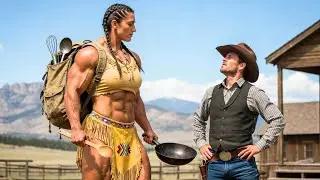 Poor Giant Widow Knocked On A Ranch Door For Work — The Rancher Said, “The Only Position Is Wife”