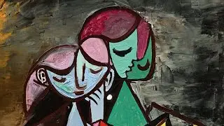 Pablo Picasso&rsquo;s &lsquo;Deux personnages (La lecture)&rsquo;