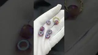Бусина Briolette XXL Hole 5043 11 mm Amethyst Shimmer 2X/Артикул: 5043-5