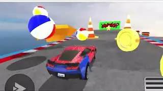 Colorful Superhero Cars Race 😱 | Mega Ramp Racing for Kids