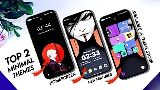 Top 2 MIUI Minimal Themes⚡ Miui 12/I3/14 Best Themes😱