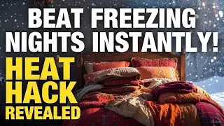 The old bed layering sequence that trapped heat better than modern comforters