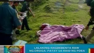 BP: Lalaking nagbebenta raw ng droga sa Barili, Cebu, patay sa raid ng PDEA