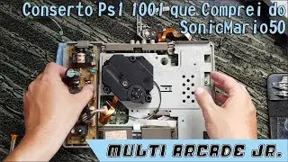 Consertando o Ps1 1001 que comprei do SonicMario50