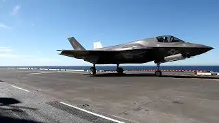 F 35B First Launches & Recovery LHA 7 USS Tripoli