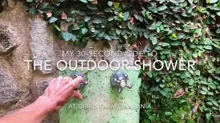 Gibb's Farm Outdoor Shower