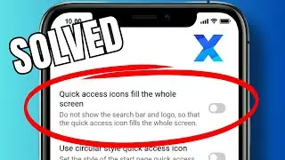 How to enable circular style quick access icons in XBrowser