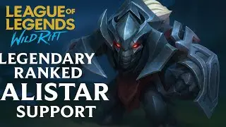 ROAMING ALISTAR SP! Wild Rift Legendary Ranked (S17) Full Build & Gameplay