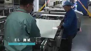 Load test for double glass panels from Znshine Solar-Tier1 factory