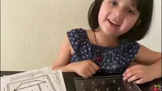 Pattern making on Geo board/prek/kindergarten/kids activity/Indian in USA