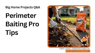 Amdro Pro Perimeter Baiting Hacks for Foundation Barriers