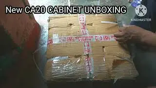 new CA20 CABINET UNBOXING with amplifier making next week video ayega #amplifier