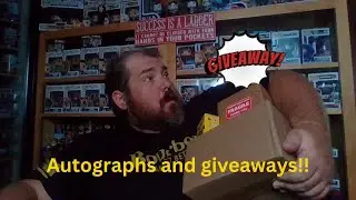 Undiscovered Realm Autograph funko pop mystery box. And giveaway.