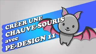 Broderie Machine - Créer un motif HALLOWEEN avec PE-Design 11